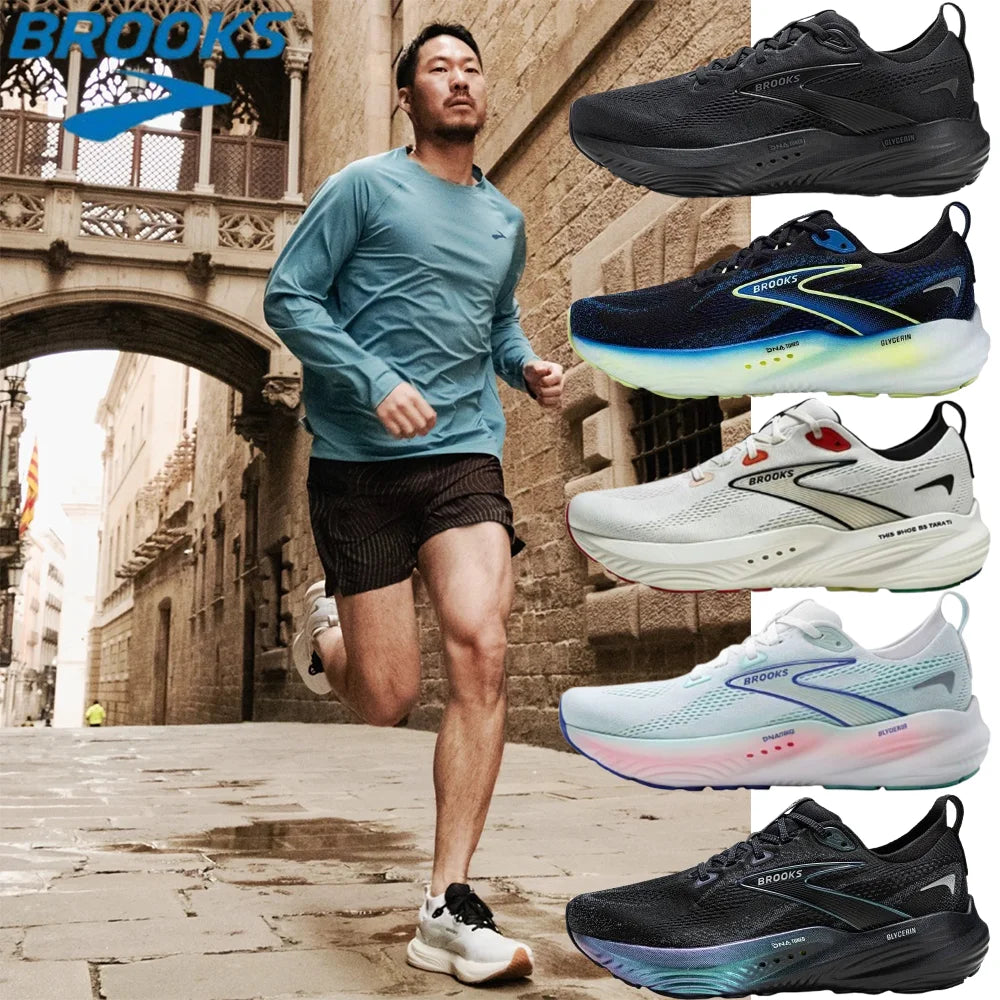 Official  Glycerin22 Running Shoes Men'S Shoes Cushioned Sports Running Women'S Professional Running Shoes Sports Marathon